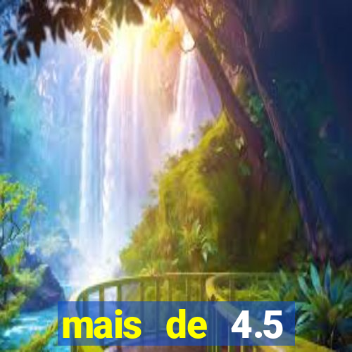 mais de 4.5 escanteios o que significa